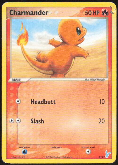 Charmander - EX Trainer Kit 2: Plusle & Minun #2/12 - Pokemon Card