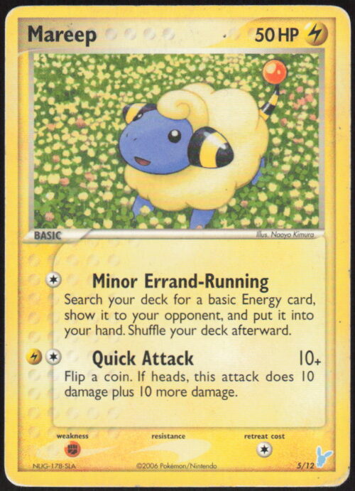 Mareep - EX Trainer Kit 2: Plusle & Minun #5/12 - Pokemon Card
