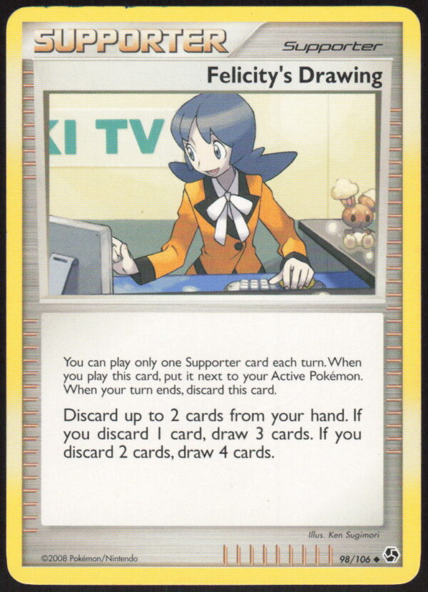 parse-1785813136162-izljrr.jpg Felicity's Drawing - Great Encounters #98/106 - Pokemon Card
