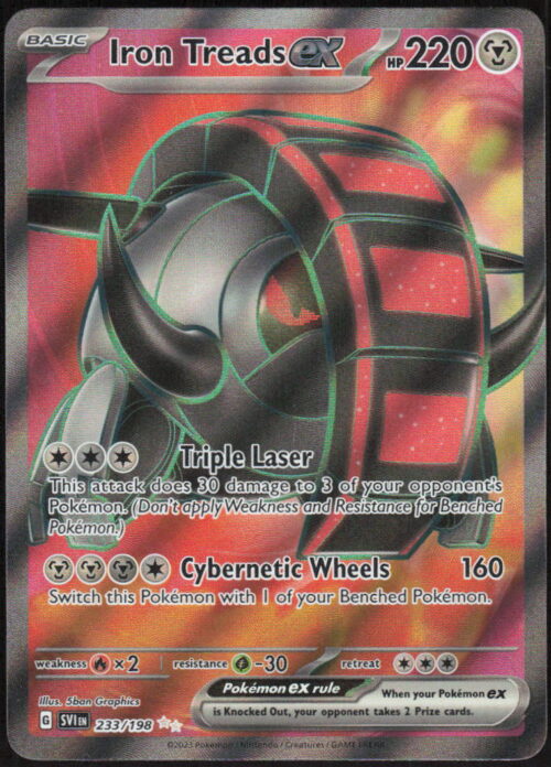 parse-1786409613081-9q5pfq.jpg Iron Treads ex - SV01: Scarlet & Violet Base Set #233/198 - Pokemon Card