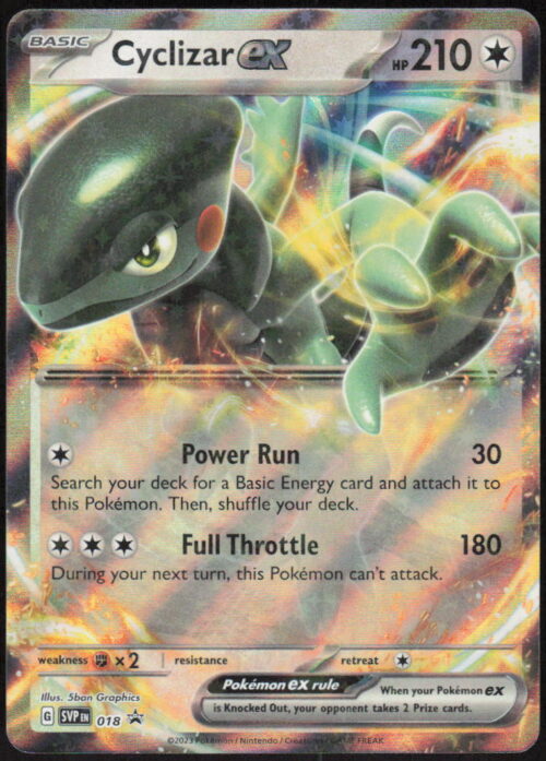 Cyclizar ex - SV: Scarlet & Violet Promo Cards #018 - Pokemon Card