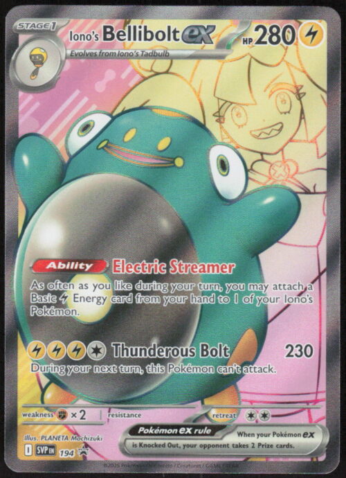parse-1786413030905-851f50.jpg Iono's Bellibolt ex - SV: Scarlet & Violet Promo Cards #194 - Pokemon Card
