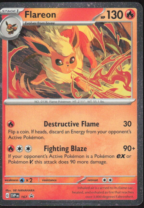 parse-1786413038054-sh72lt.jpg Flareon (Cosmos Holo) - SV: Scarlet & Violet Promo Cards #167 - Pokemon Card