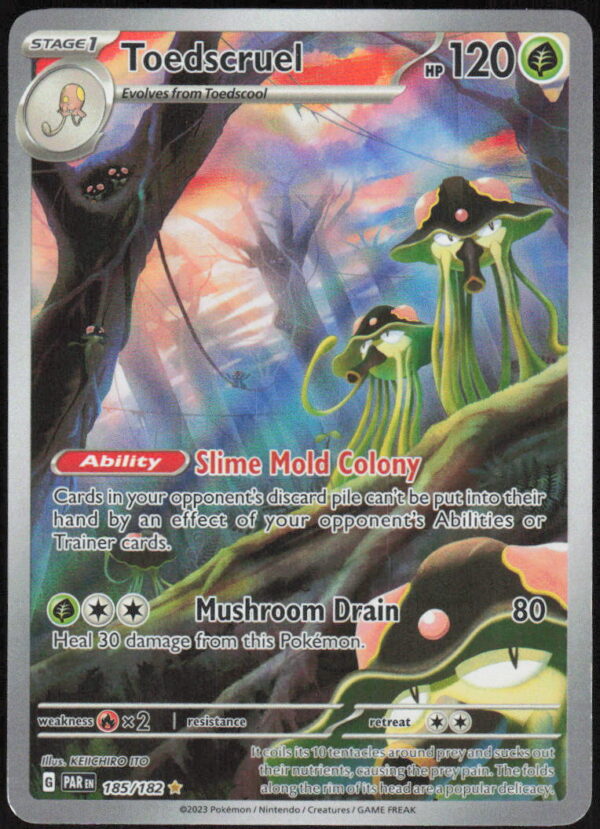 Toedscruel - SV04: Paradox Rift #185/182 - Pokemon Card