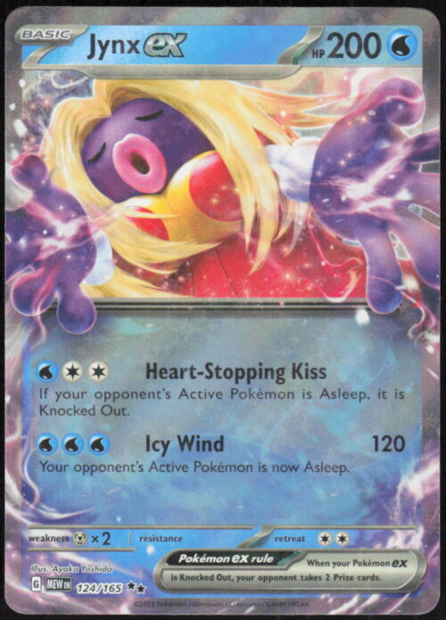 parse-1786415885969-wddhhj.jpg Jynx ex - SV: Scarlet & Violet 151 #124/165 - Pokemon Card