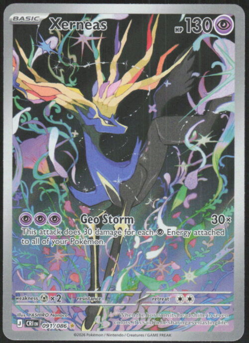 parse-1786422084481-a3tqrs.jpg Xerneas - ME04: Chaos Rising #091/086 - Pokemon Card