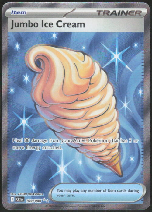 parse-1786423130252-b5p558.jpg Jumbo Ice Cream - ME04: Chaos Rising #109/086 - Pokemon Card