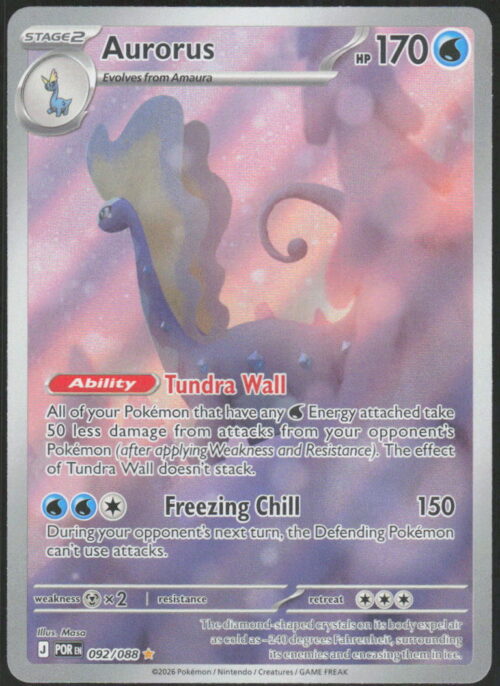 Aurorus - ME03: Perfect Order #092/088 - Pokemon Card