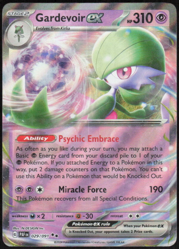 parse-1786925184995-bdfecr.jpg Gardevoir ex - SV: Paldean Fates #029/091 - Pokemon Card