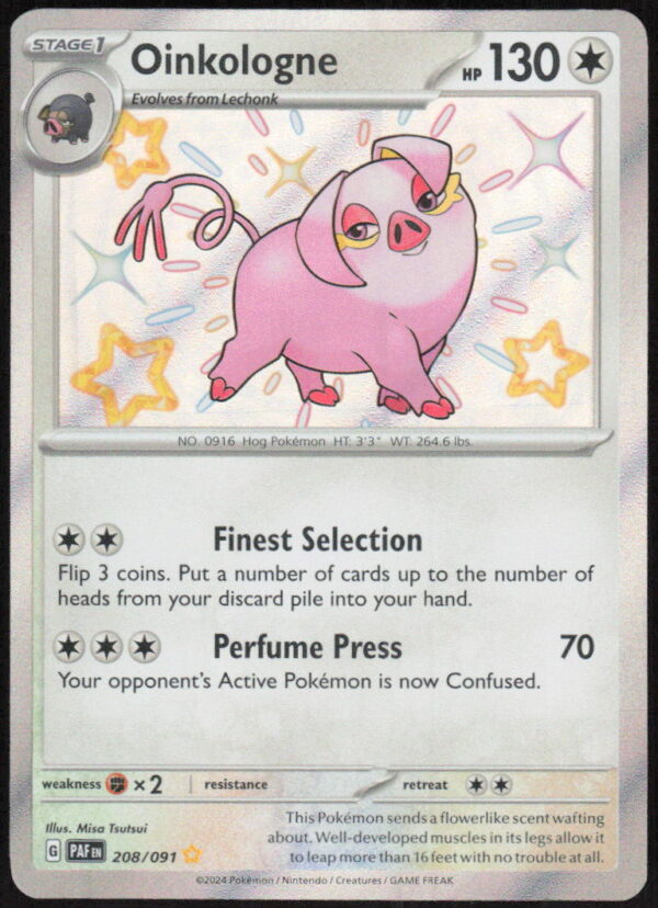 parse-1786925186893-yvhrgg.jpg Oinkologne - SV: Paldean Fates #208/091 - Pokemon Card