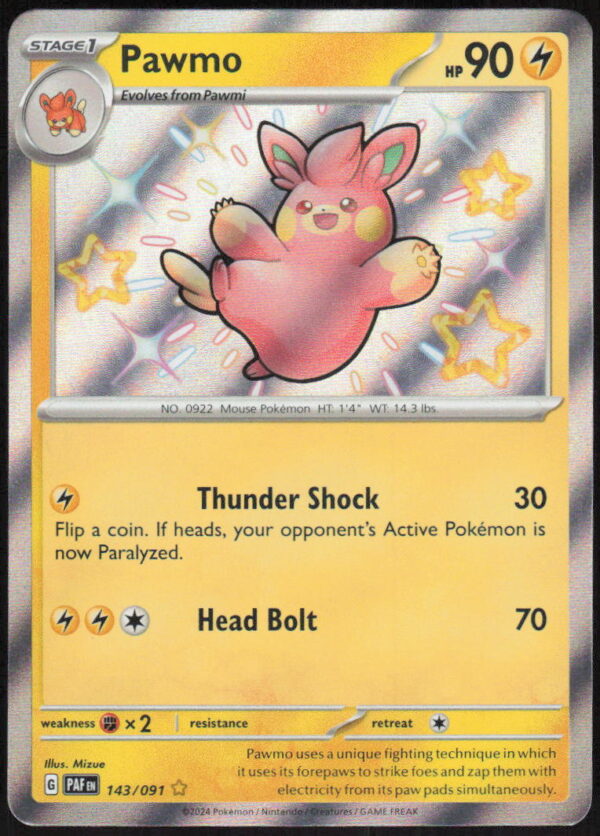 parse-1786925187388-1jfqzy.jpg Pawmo - SV: Paldean Fates #143/091 - Pokemon Card