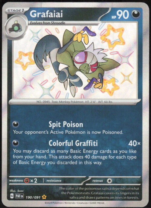 parse-1786925187531-lkdvc6.jpg Grafaiai - SV: Paldean Fates #190/091 - Pokemon Card