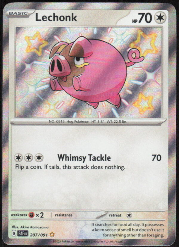 parse-1786925189166-j88ms1.jpg Lechonk - SV: Paldean Fates #207/091 - Pokemon Card