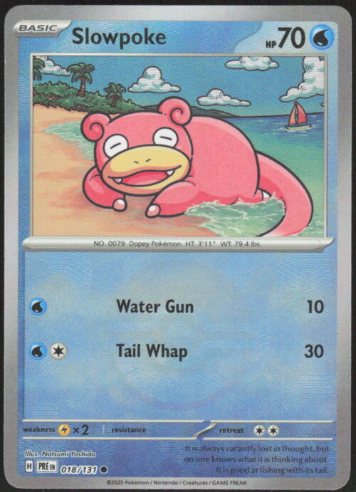 parse-1786926733914-4yodk8.jpg Slowpoke (Poke Ball Pattern) - SV: Prismatic Evolutions #018/131 - Pokemon Card