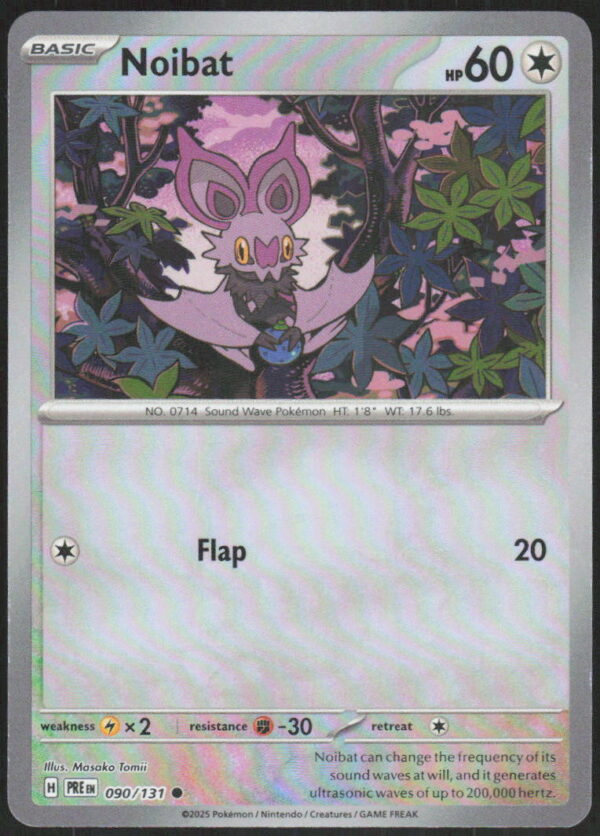 Noibat (Poke Ball Pattern) - SV: Prismatic Evolutions #090/131 - Pokemon Card