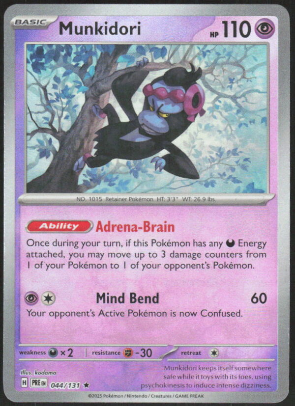 parse-1786926769055-okdhrf.jpg Munkidori (Poke Ball Pattern) - SV: Prismatic Evolutions #044/131 - Pokemon Card