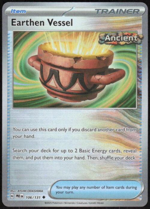 parse-1786926785160-e137vp.jpg Earthen Vessel (Poke Ball Pattern) - SV: Prismatic Evolutions #106/131 - Pokemon Card