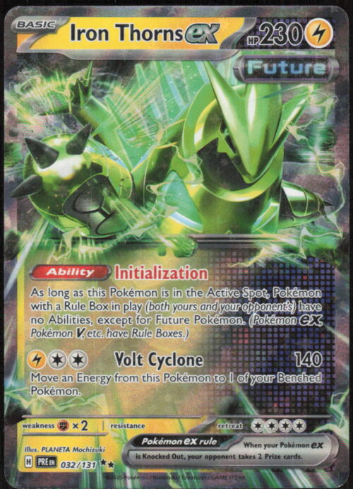Iron Thorns ex - SV: Prismatic Evolutions #032/131 - Pokemon Card