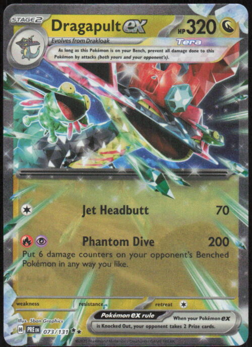 parse-1786926821573-y0llt6.jpg Dragapult ex - SV: Prismatic Evolutions #073/131 - Pokemon Card
