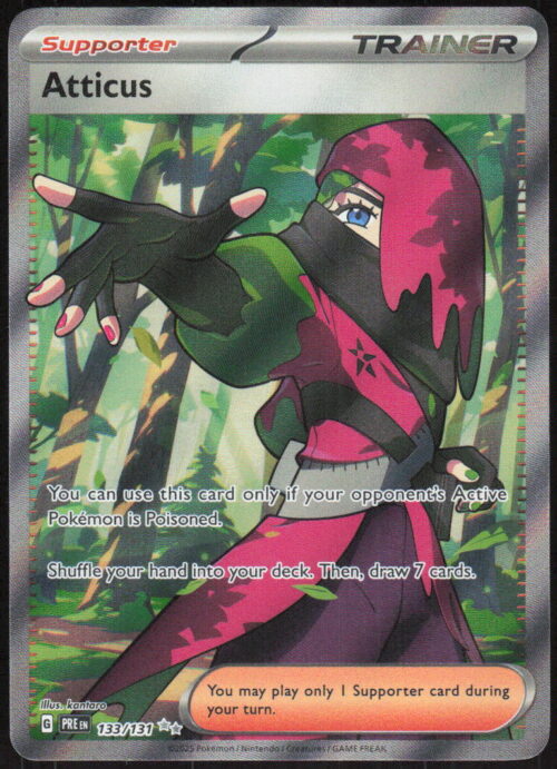Atticus - SV: Prismatic Evolutions #133/131 - Pokemon Card