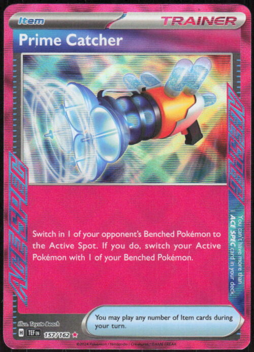 parse-1786927443436-c25dgs.jpg Prime Catcher - SV05: Temporal Forces #157/162 - Pokemon Card