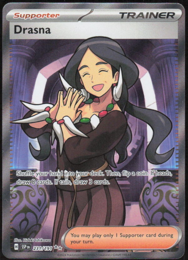 Drasna - SV08: Surging Sparks #231/191 - Pokemon Card