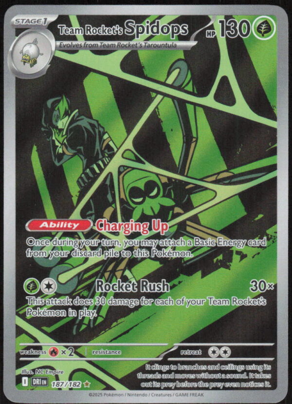parse-1786927460589-cqocmm.jpg Team Rocket's Spidops - SV10: Destined Rivals #187/182 - Pokemon Card