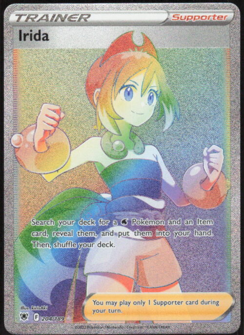 Irida (Secret) - SWSH10: Astral Radiance #204/189 - Pokemon Card