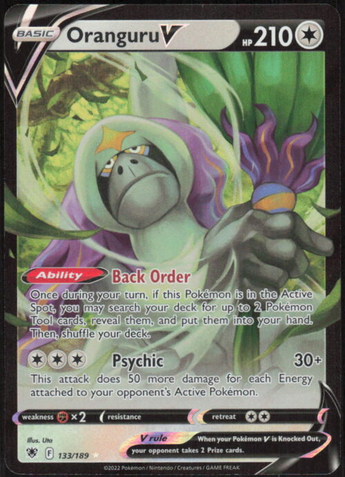 parse-1788330536139-a8ga1k.jpg Oranguru V - SWSH10: Astral Radiance #133/189 - Pokemon Card