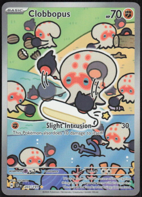 Clobbopus - SV08: Surging Sparks #207/191 - Pokemon Card