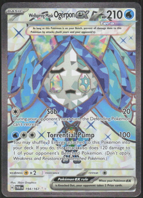 parse-1789426121505-bqlo59.jpg Wellspring Mask Ogerpon ex - SV06: Twilight Masquerade #194/167 - Pokemon Card
