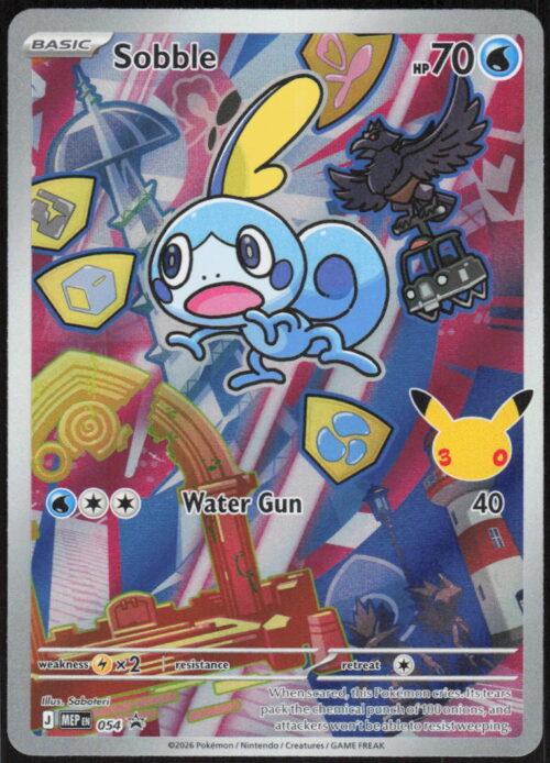 Sobble - ME: Mega Evolution Promo #054 - Pokemon Card