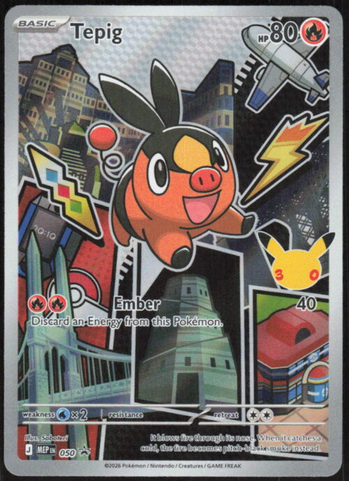 parse-1789431120153-0hmtu6.jpg Tepig - ME: Mega Evolution Promo #050 - Pokemon Card