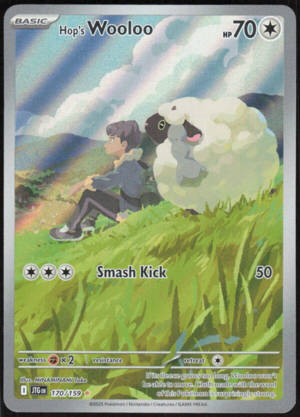 parse-1789432269274-c8xt1b.jpg Hop's Wooloo - SV09: Journey Together #170/159 - Pokemon Card