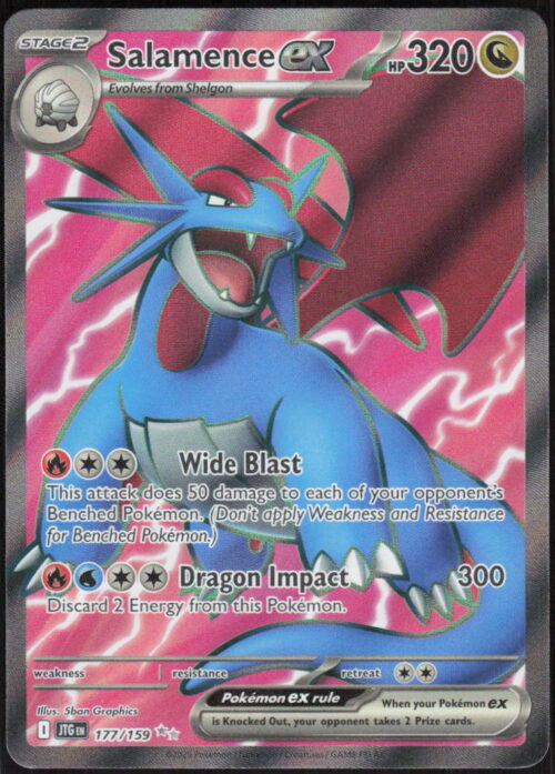 parse-1789432269281-lhkdy0.jpg Salamence ex - SV09: Journey Together #177/159 - Pokemon Card