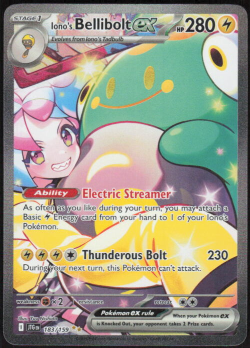 parse-1789432272483-e0slq3.jpg Iono's Bellibolt ex - SV09: Journey Together #183/159 - Pokemon Card