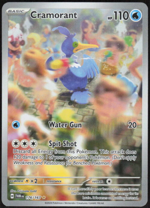 Cramorant - SV06: Twilight Masquerade #176/167 - Pokemon Card
