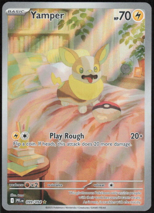 parse-1789433770888-r20a6n.jpg Yamper - ME02: Phantasmal Flames #099/094 - Pokemon Card