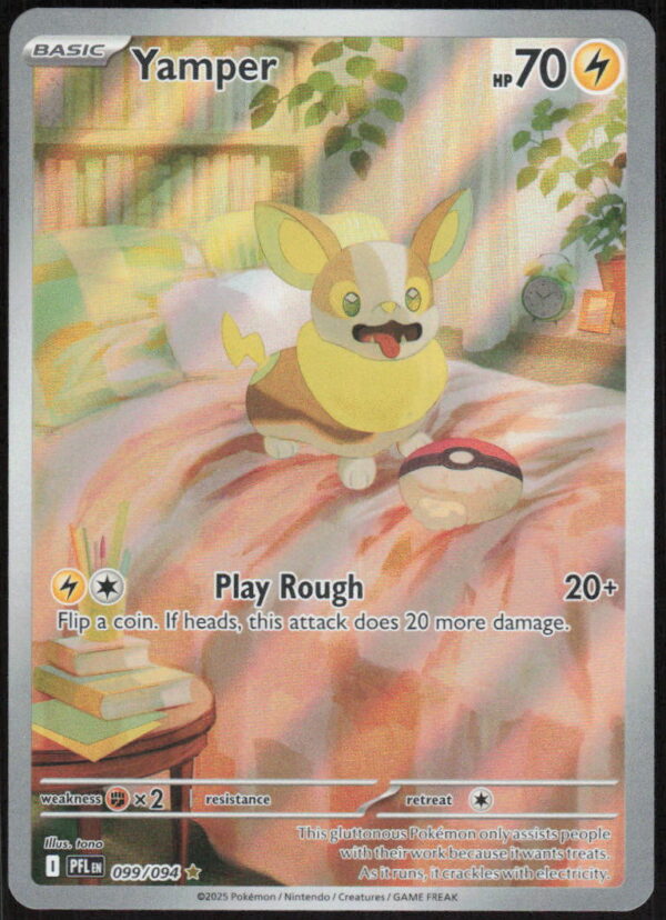 Yamper - ME02: Phantasmal Flames #099/094 - Pokemon Card