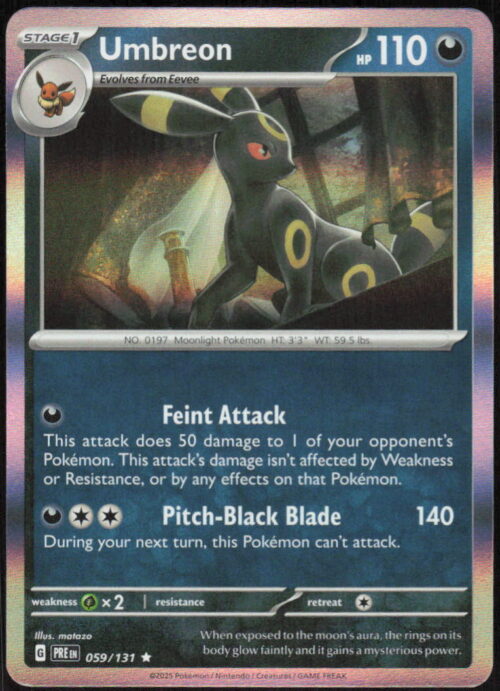 parse-1789434959871-ymd0bq.jpg Umbreon - SV: Prismatic Evolutions #059/131 - Pokemon Card